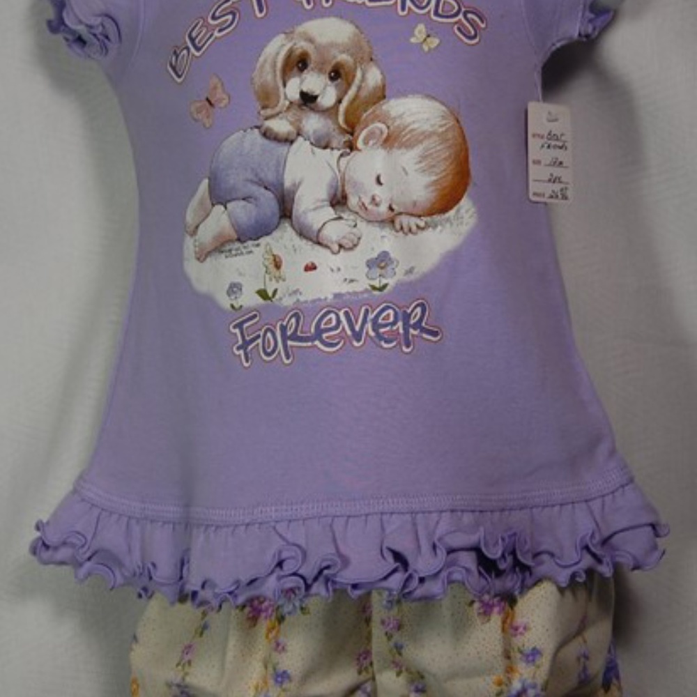 Infant 2pc. bloomer set